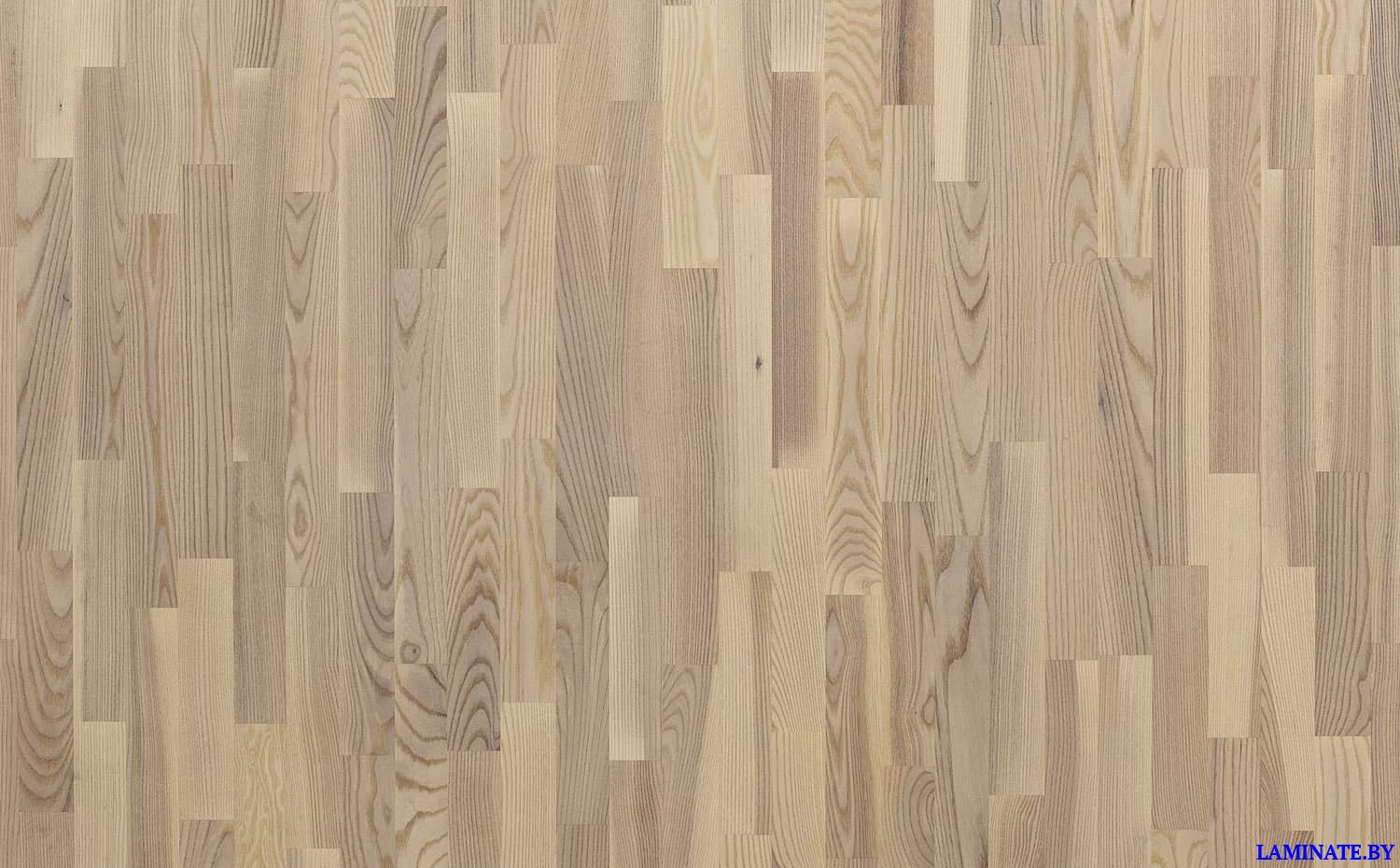 Паркетная доска Polarwood Ясень Living White Matt