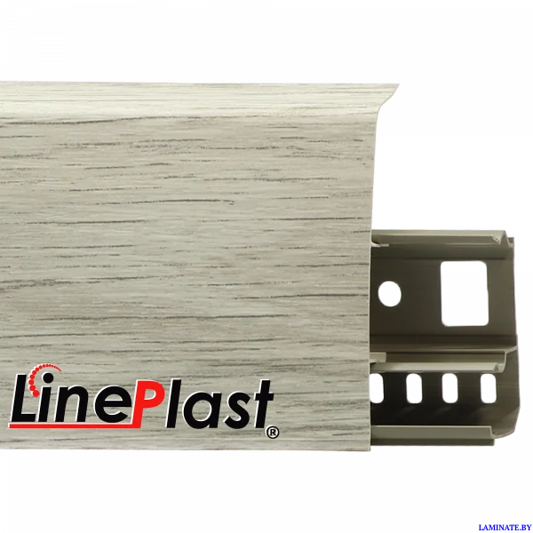 Плинтус LinePlast 85 Ясень шимо светлый LS005