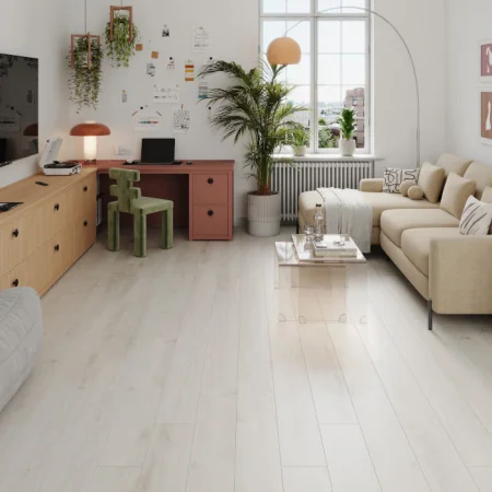 фото Ламинат EGGER Home Classic EHL122 Дуб Ривалго белый в интернет-магазине laminate.by